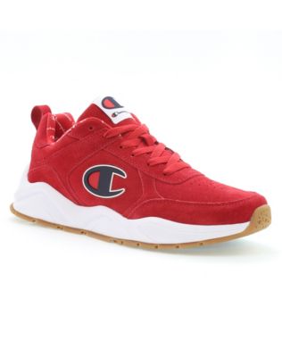 red and white champion shoes