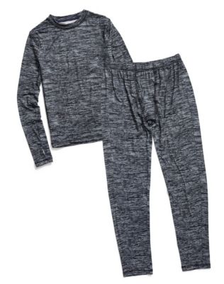 Climate Essentials by Cuddl Duds Boys' Essential Poly Thermals Set