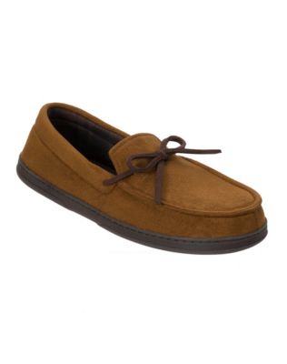 Hanes Men's Dearfoam Felted and Plaid Lining Clogs with Memory Foam