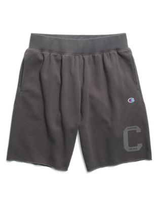 Champion Men's Heritage Fleece Shorts, Letterman Leg