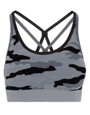 Champion The Camo Strappy Sports Bra