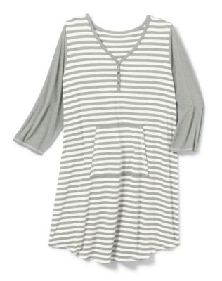 Hanes Women's Striped Sleepshirt