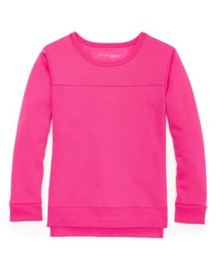 Hanes Girls' High-Low Sweatshirt
