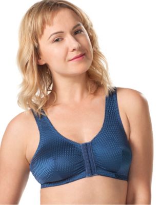 Leading Lady Zig-Zag Weave Front Hook Leisure Bra