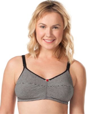 Leading Lady Cotton Wirefree Nursing Bras, 2-pack