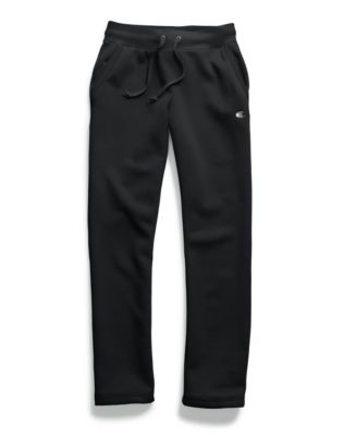 Fleece Open Bottom Pants Womens Activewear Champion