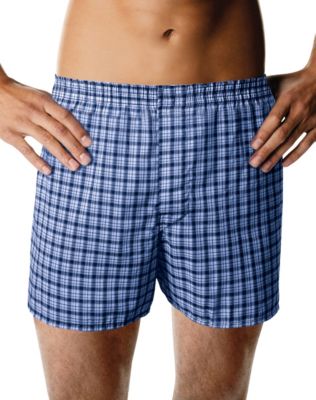 Men's Boxers Underwear, Tartan, Solid, Printed and more | Hanes