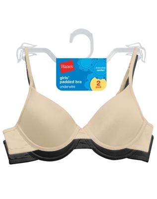 Pre Junior Nudist - Girls Training Bras, Wireless, Underwire & More | Hanes