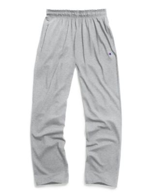 Champion Men's Open Bottom Jersey Pants