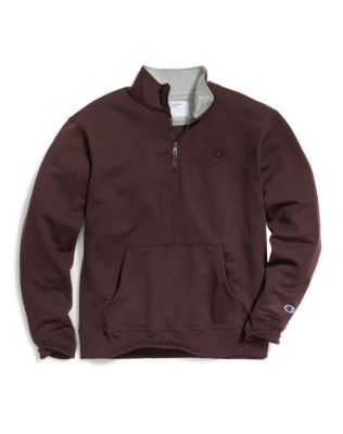 champion men's powerblend fleece pullover sweatshirt