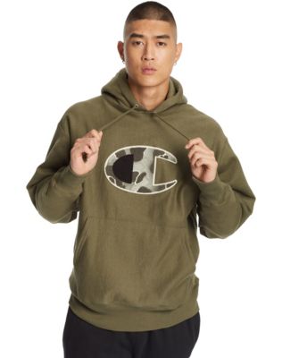 reverse weave camo joggers