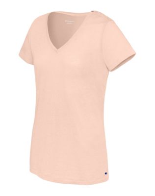 Champion Women's Authentic Wash V-Neck Tee