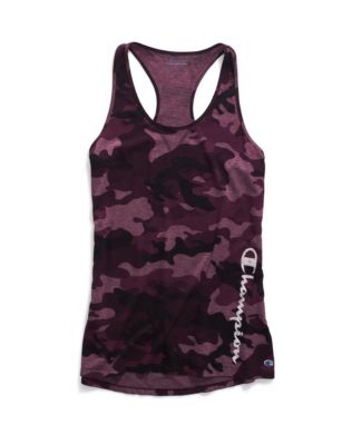 Champion Women's Authentic Wash Tank, Vertical Logo