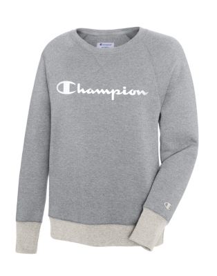 Champion Women's Powerblend® Boyfriend Crew, Script Logo