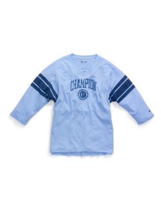 Champion Women's Heritage Football Tee, Collegiate Logo